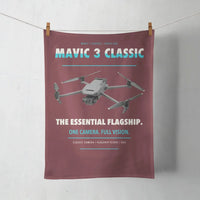 Thumbnail for DJI Mavic 3 Classic design on dark red towel
