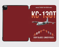 Thumbnail for KC-130T NP2000 design on dark red ipad tablet case