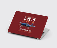 Thumbnail for F7F-3 Tigercat Two Engines One Hunt design on dark red MacBook case
