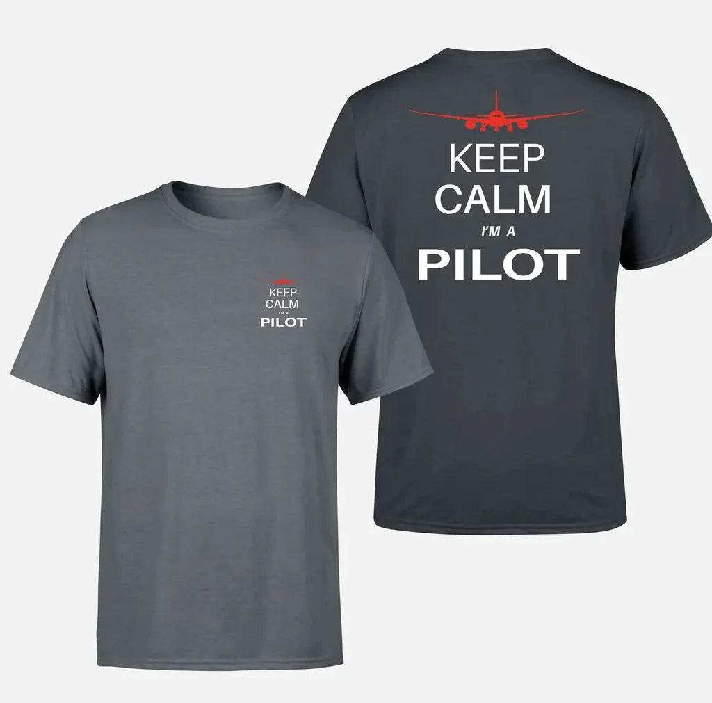 Pilot (777 Silhouette) Designed Double-Side T-Shirts - view 12