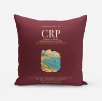 Thumbnail for Corpus Christi International Airport CRP - Dark Red