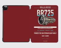Thumbnail for BR725 design on dark red ipad tablet case