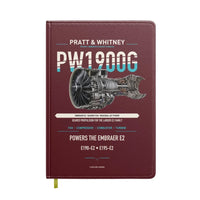 Thumbnail for PW1900G design on dark red notebook