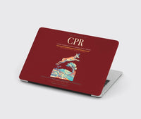 Thumbnail for Casper–Natrona County International Airport (CPR) design on dark red MacBook case