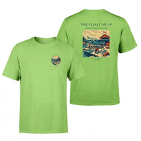 Thumbnail for VINTAGE G4175 - The Float Swap - Double-Side T-Shirt design on lightgreen double side t shirt