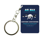 Thumbnail for Percepto Air Max Key Chain design on navy blue key chain