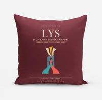 Thumbnail for Lyon-Saint Exupery Airport LYS - Dark Red