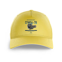 Thumbnail for CFM56-7B design on yellow printed hat