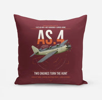 Thumbnail for Fairey Gannet AS.4 design on dark red pillow