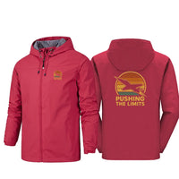 Thumbnail for Pushing The Limits Retro Designed Rain Jackets & Windbreakers - view 12