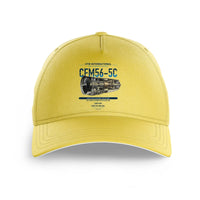 Thumbnail for CFM56-5C design on yellow printed hat