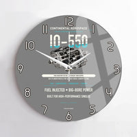 Thumbnail for IO-550 design on gray no frame wall clock