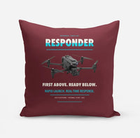 Thumbnail for BRINC Responder design on dark red pillow