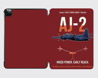 Thumbnail for AJ-2 Savage Tanker design on dark red ipad tablet case