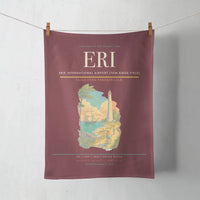 Thumbnail for Erie International Airport (Tom Ridge Field) (ERI) design on dark red towel
