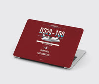 Thumbnail for Dornier D328-100 design on dark red MacBook case