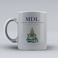 Thumbnail for International Airport MDL Mug design on light gray mandalay