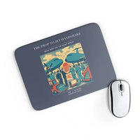 Thumbnail for VINTAGE G4385 - The Prop To Jet Handshake - Designed Mouse Pads design on navyblue rectangle