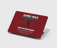 Thumbnail for Freefly Astro Max design on dark red MacBook case