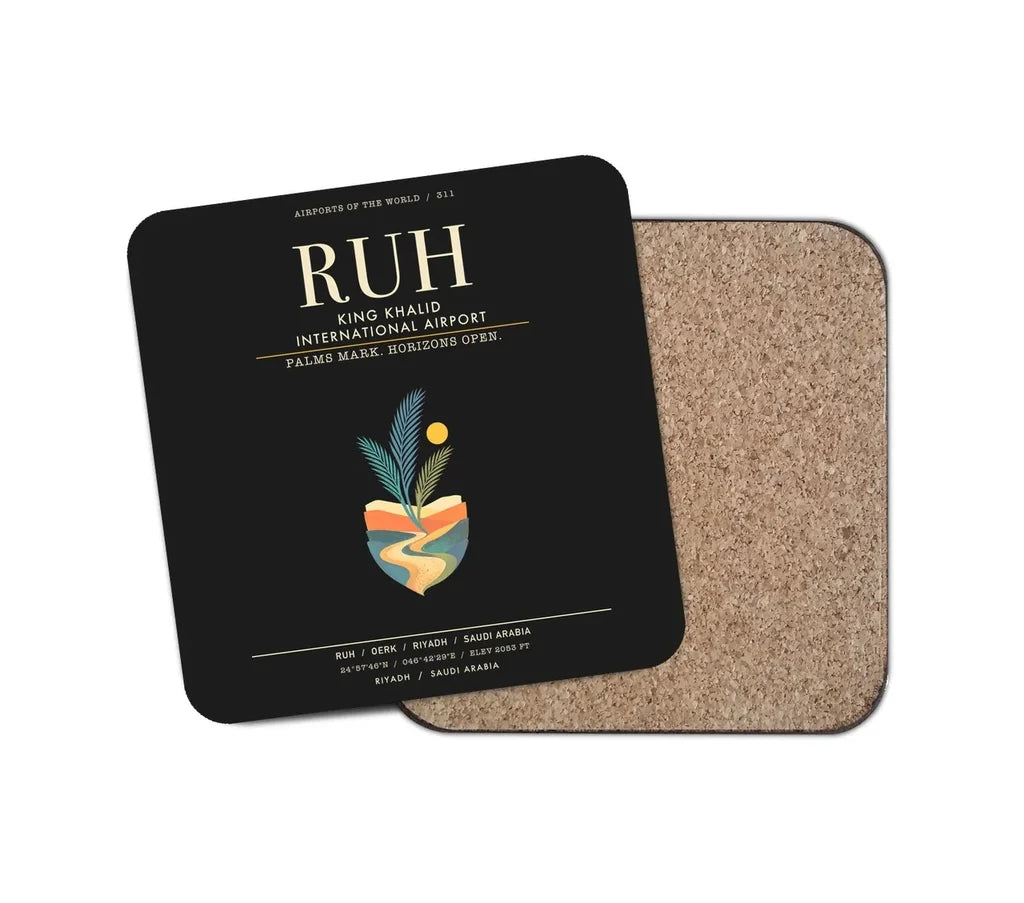 King Khalid International Airport RUH  Riyadh - Black