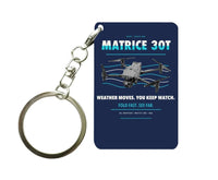 Thumbnail for DJI Matrice 30T Key Chain design on navy blue key chain
