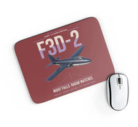 Thumbnail for F3D-2 Skyknight design on dark red rectangle mouse pad