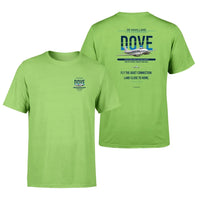 Thumbnail for de Havilland DH.104 Dove 8 design on light green t shirt