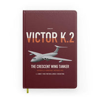 Thumbnail for Handley Page Victor K.2 design on dark red notebook