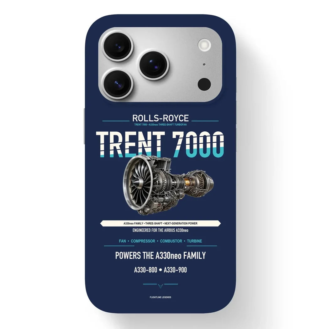 TRENT 7000 Case design on navy blue iphone case