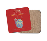 Thumbnail for Bacha Khan International Airport PEW Coaster 1-Piece - Red