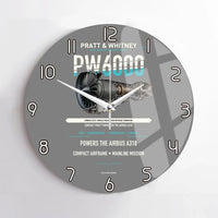 Thumbnail for PW6000 design on gray no frame wall clock