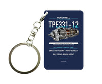 Thumbnail for TPE331-12 Key Chain design on navy blue key chain