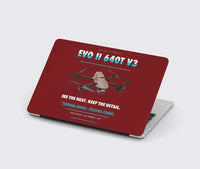Thumbnail for Autel EVO II Dual 640T V3 design on dark red MacBook case