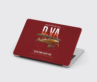 Thumbnail for Albatros D.Va design on dark red MacBook case