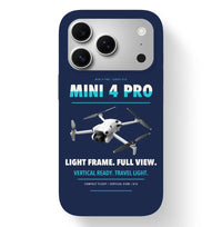 Thumbnail for DJI Mini 4 Pro Case design on navy blue iphone case