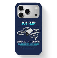 Thumbnail for DJI Flip Case design on navy blue iphone case