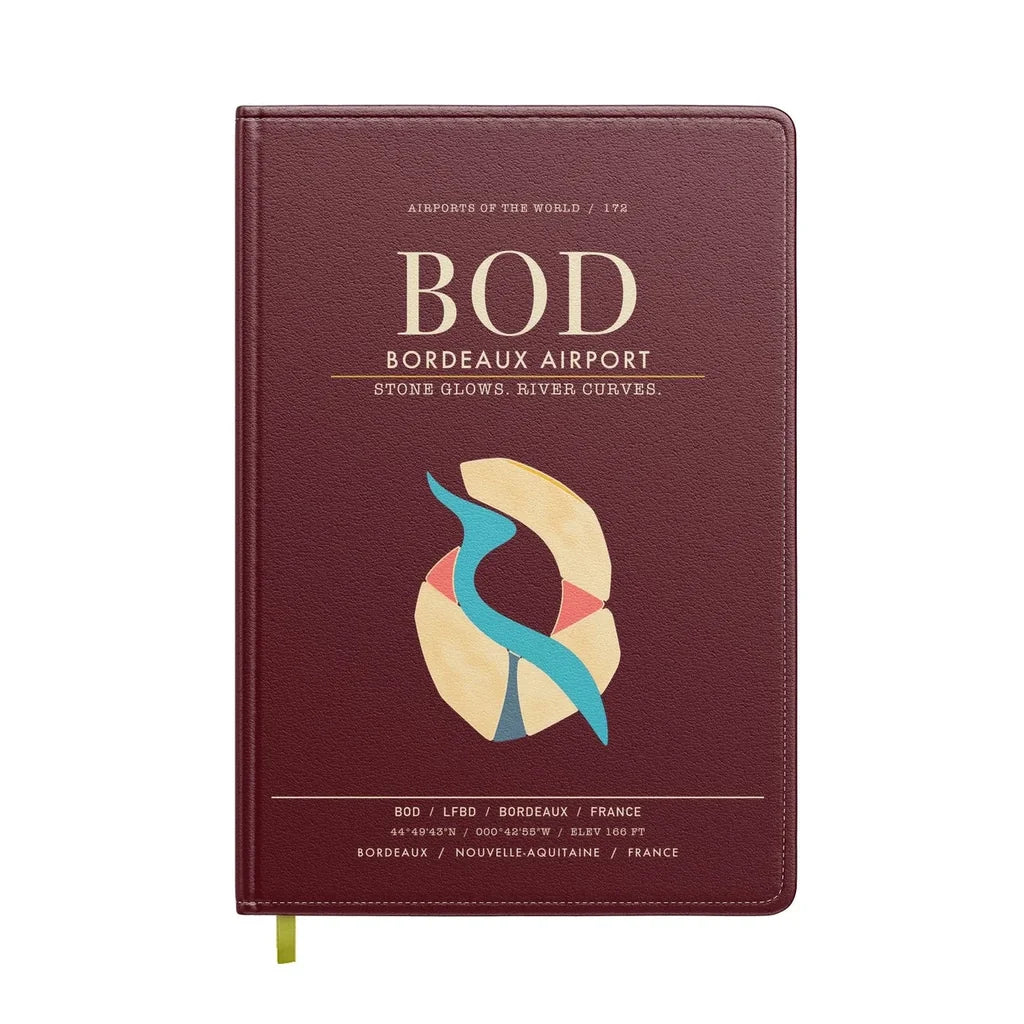 Bordeaux Airport BOD - Dark Red