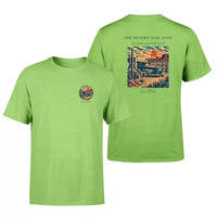 Thumbnail for VINTAGE G4151 - The Desert Mail Stop - Double-Side T-Shirt design on lightgreen double side t shirt