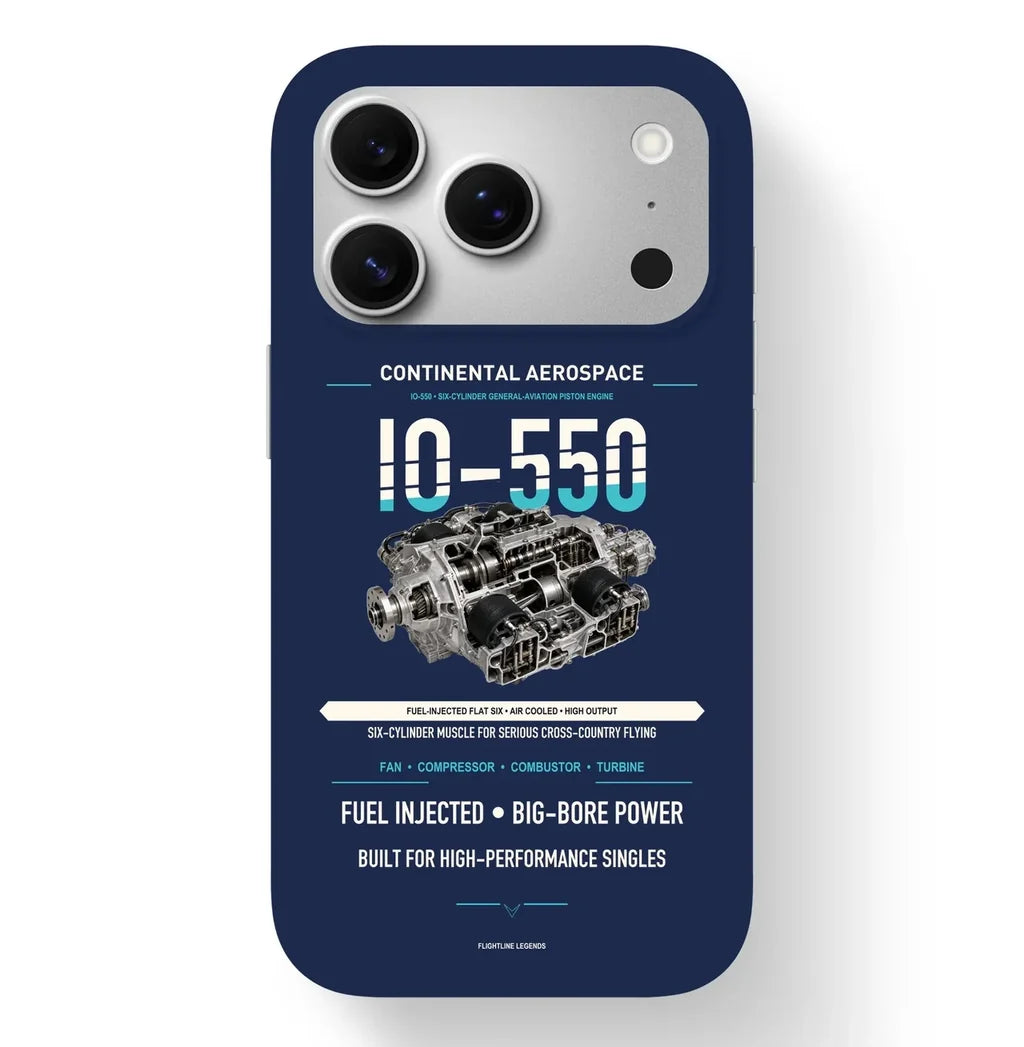 IO-550 Case design on navy blue iphone case