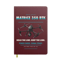 Thumbnail for DJI Matrice 350 RTK design on dark red notebook