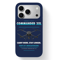 Thumbnail for Draganfly Commander 3XL Case design on navy blue iphone case