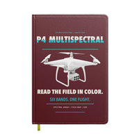 Thumbnail for DJI P4 Multispectral design on dark red notebook