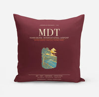 Thumbnail for Harrisburg International Airport MDT - Dark Red