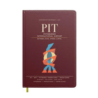 Thumbnail for Pittsburgh International Airport PIT - Dark Red
