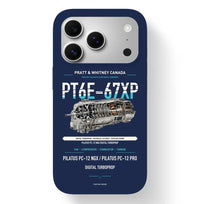 Thumbnail for PT6E-67XP Case design on navy blue iphone case