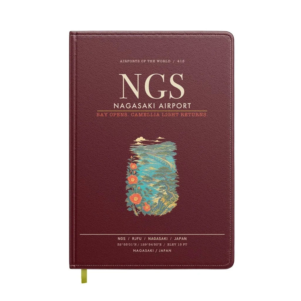 Nagasaki Airport NGS - Dark Red