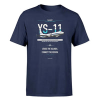 Thumbnail for NAMC YS-11A design on navy blue single side