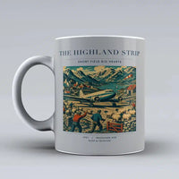 Thumbnail for VINTAGE G4097 - The Highland Strip - Ceramic Mug design on lightgray