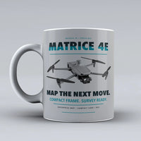 Thumbnail for Matrice 4E Mug design on light gray dji