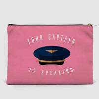 Thumbnail for Your Captain Is Speaking Zipper Pouch - view 12